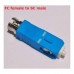 FiberOptic Adaptor SC Male, ST Female, Simplex Type