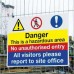 Sign Board with 2.4M x 2M