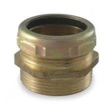 Pipe Connector (Brass color) 3/4" NPT Male to 3/8" NPT Female Connector