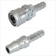 Air Hose Quick Coupler(Nut Type) Pair(Plug/Socket) for 3/8" NPT